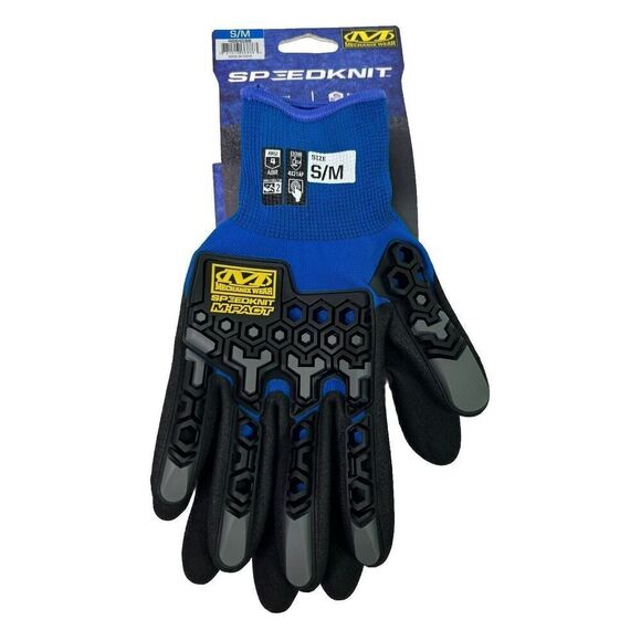 Mechanix Wear S/M Speedknit Impact Protection Gloves NEW 4964198 - Picture 2 of 2